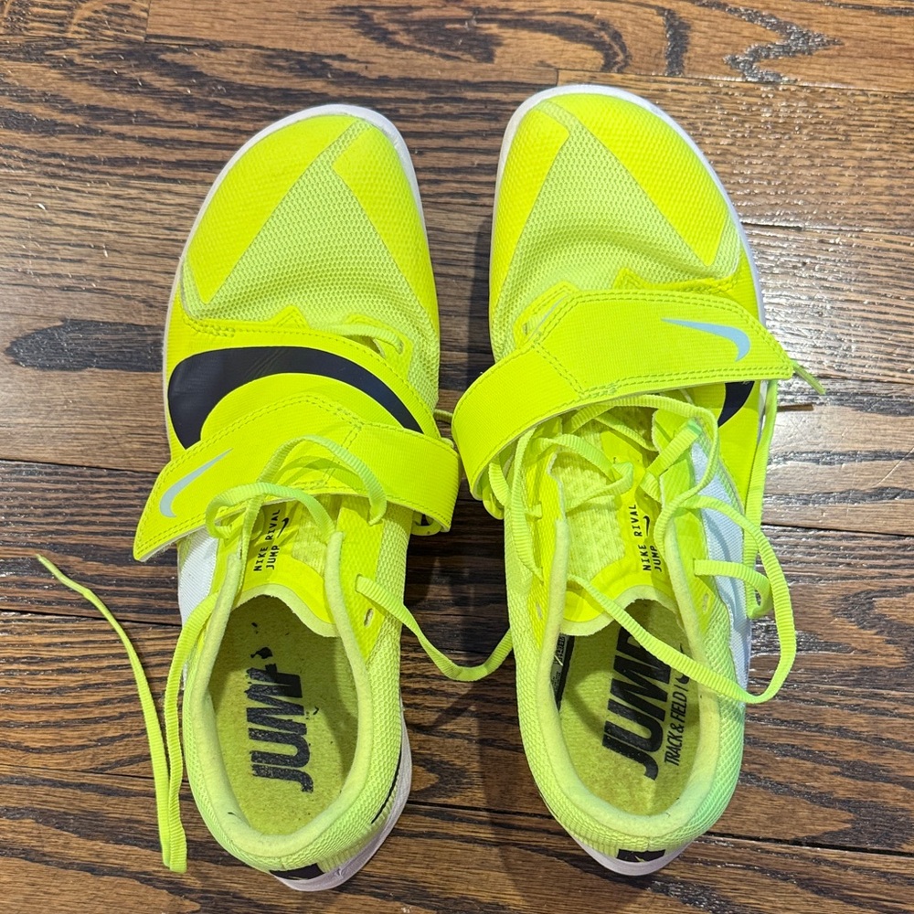 Adult Neon Yellow Athletic Shoes